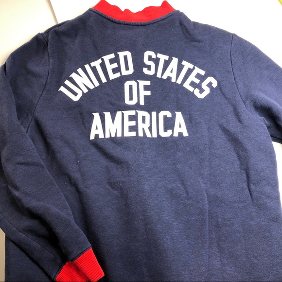 Under Armour USA Bomber sweatshirt track Jacket - Picture 10 of 10